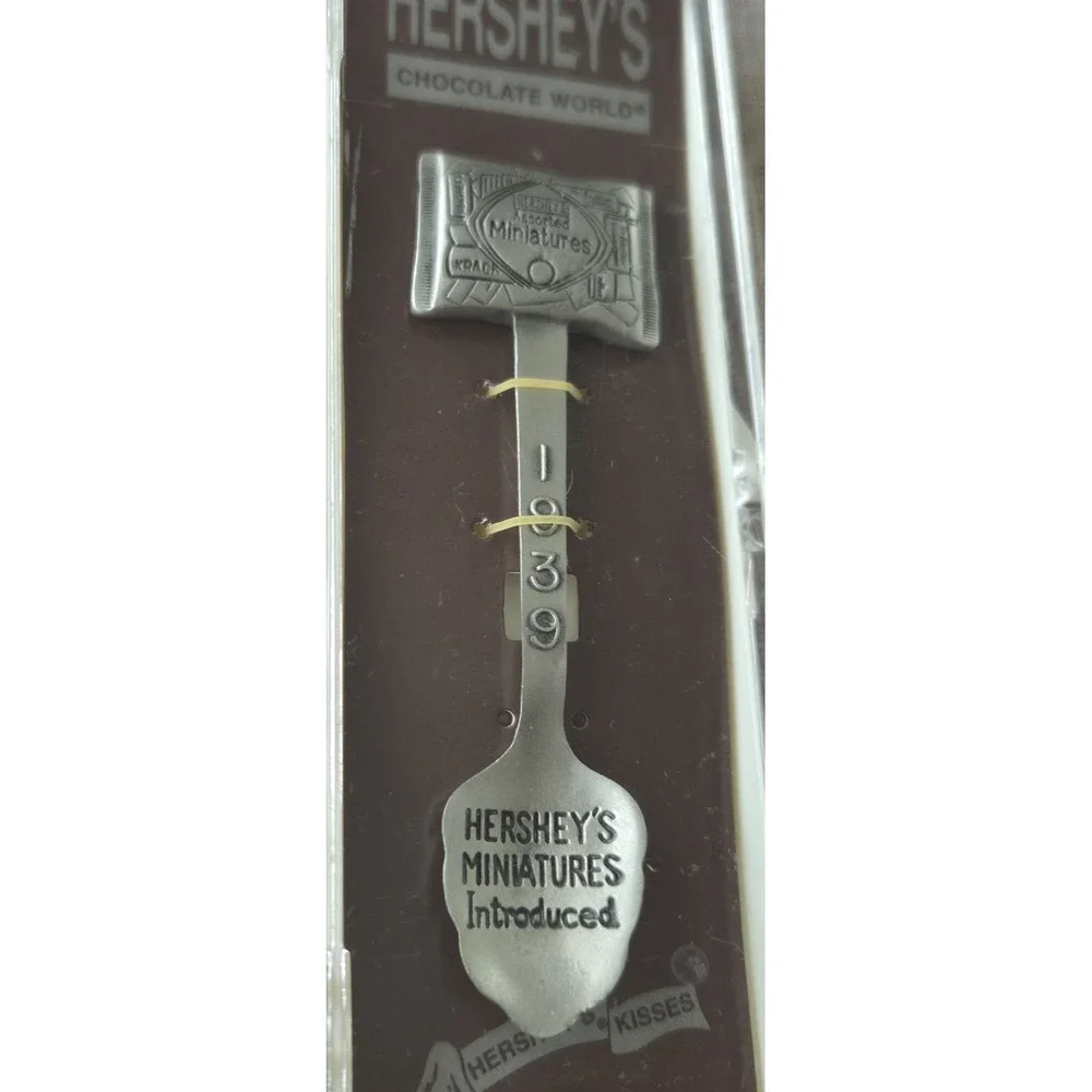 Collectors‎ Spoon Hersheys Chocolate Miniatures 1939 Pewter